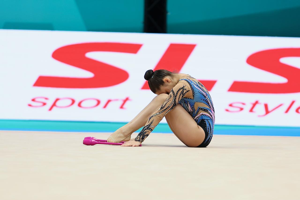 Azerbaijani gymnasts participate in European Championships in Bulgaria (PHOTO)