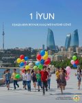 Azerbaijani SSS makes post on occasion of International Children's Day (PHOTO)