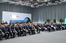 President Ilham Aliyev attends official opening ceremony of 31st Baku Energy Forum (PHOTO/VIDEO)