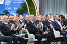 President Ilham Aliyev attends official opening ceremony of 31st Baku Energy Forum (PHOTO/VIDEO)