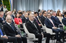 President Ilham Aliyev attends official opening ceremony of 31st Baku Energy Forum (PHOTO/VIDEO)