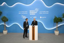 President Ilham Aliyev attends official opening ceremony of 31st Baku Energy Forum (PHOTO/VIDEO)