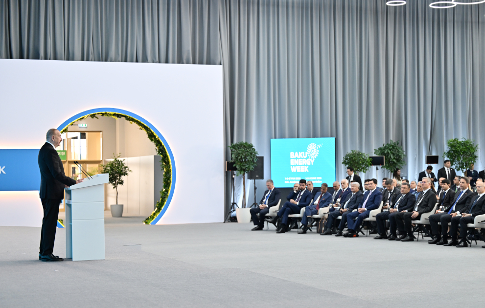 President Ilham Aliyev attends official opening ceremony of 31st Baku Energy Forum (PHOTO/VIDEO)