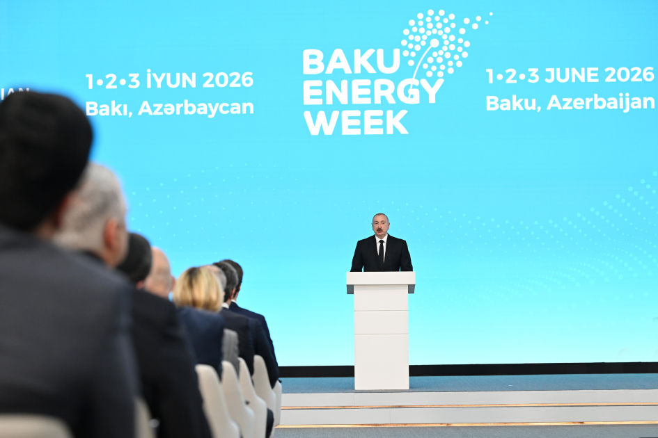 President Ilham Aliyev attends official opening ceremony of 31st Baku Energy Forum (PHOTO/VIDEO)