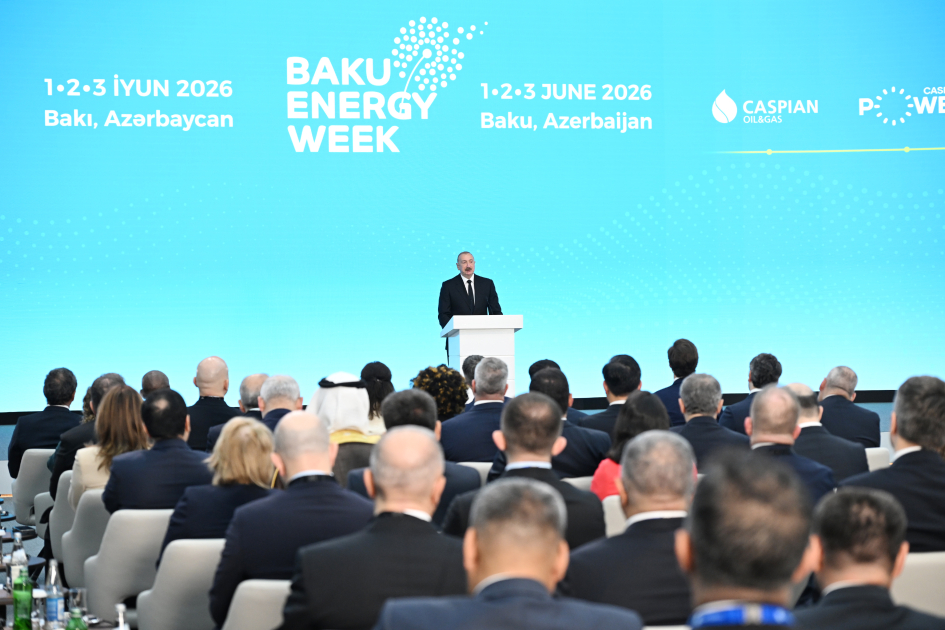 President Ilham Aliyev attends official opening ceremony of 31st Baku Energy Forum (PHOTO/VIDEO)