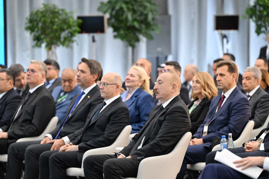 President Ilham Aliyev attends official opening ceremony of 31st Baku Energy Forum (PHOTO/VIDEO)