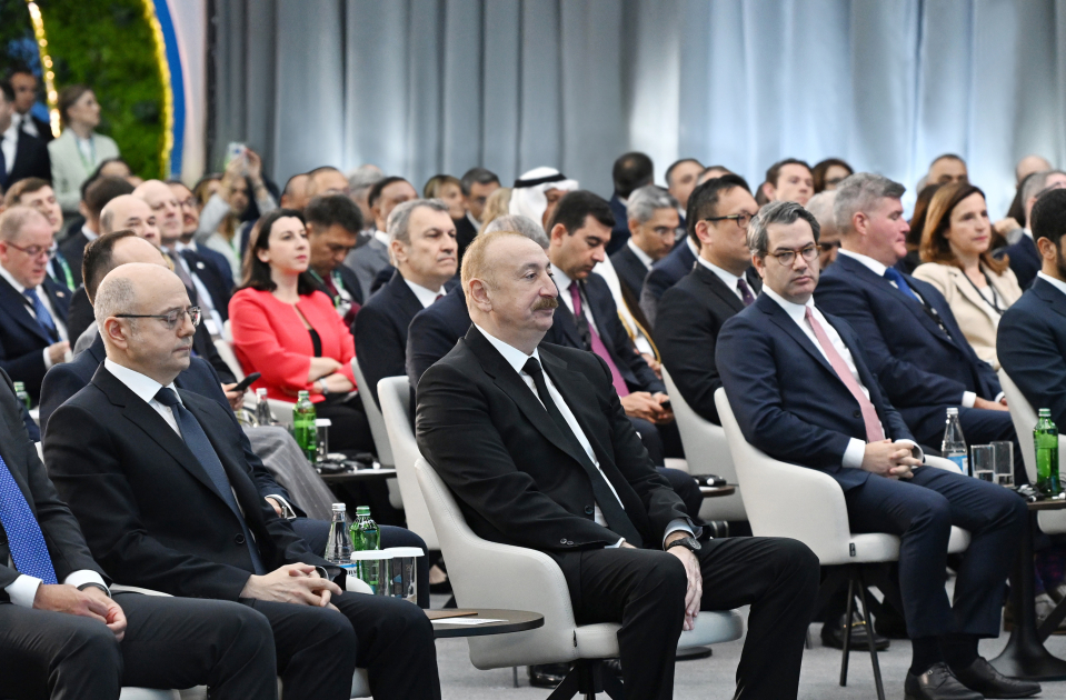 President Ilham Aliyev attends official opening ceremony of 31st Baku Energy Forum (PHOTO/VIDEO)