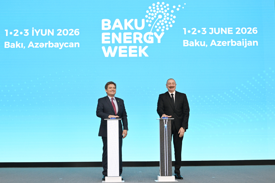 President Ilham Aliyev attends official opening ceremony of 31st Baku Energy Forum (PHOTO/VIDEO)