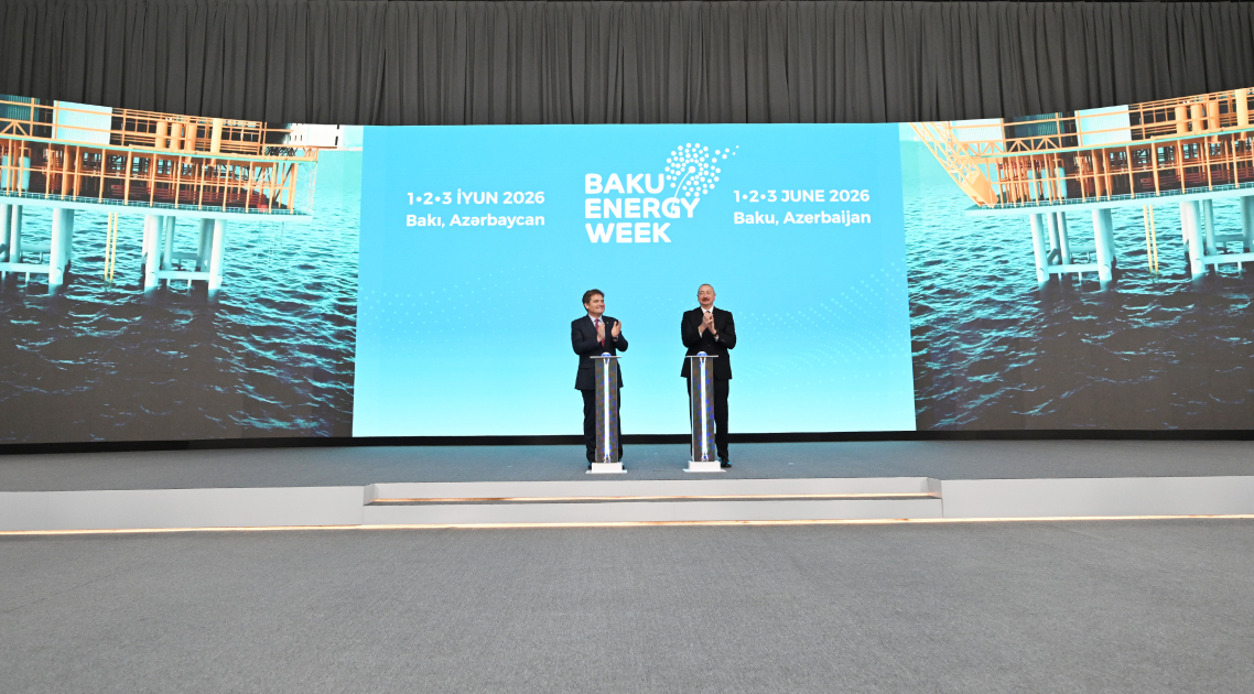 President Ilham Aliyev attends official opening ceremony of 31st Baku Energy Forum (PHOTO/VIDEO)