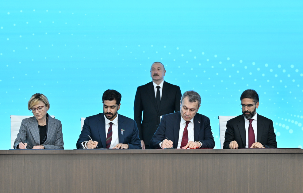 President Ilham Aliyev attends official opening ceremony of 31st Baku Energy Forum (PHOTO/VIDEO)