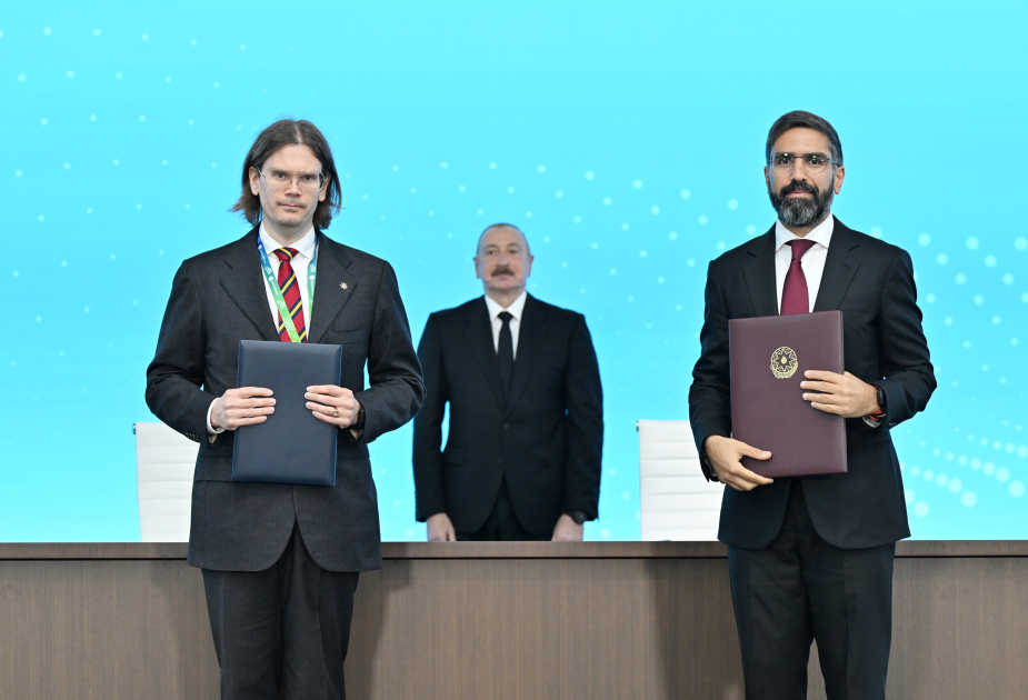 President Ilham Aliyev attends official opening ceremony of 31st Baku Energy Forum (PHOTO/VIDEO)