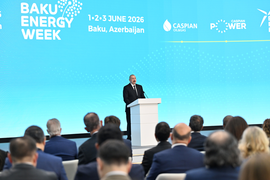 President Ilham Aliyev attends official opening ceremony of 31st Baku Energy Forum (PHOTO)