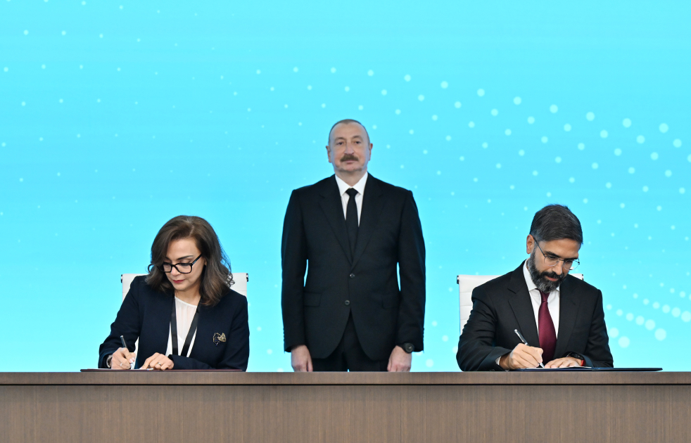 President Ilham Aliyev attends official opening ceremony of 31st Baku Energy Forum (PHOTO/VIDEO)
