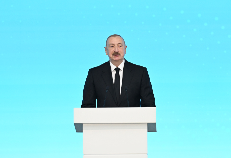 President Ilham Aliyev attends official opening ceremony of 31st Baku Energy Forum (PHOTO/VIDEO)