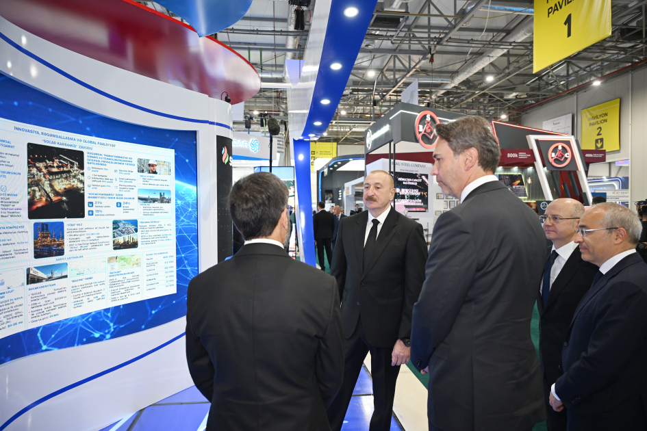 President Ilham Aliyev attends official opening ceremony of 31st Baku Energy Forum (PHOTO/VIDEO)