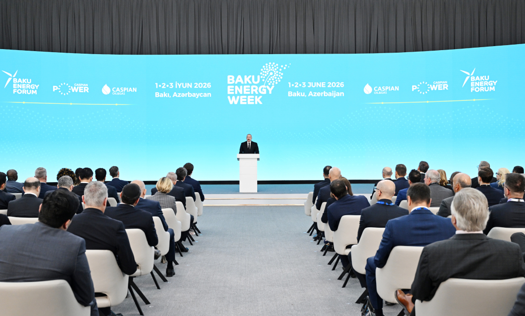 President Ilham Aliyev attends official opening ceremony of 31st Baku Energy Forum (PHOTO/VIDEO)
