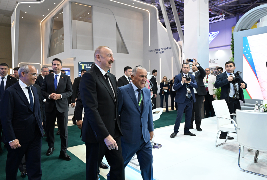 President Ilham Aliyev attends official opening ceremony of 31st Baku Energy Forum (PHOTO/VIDEO)