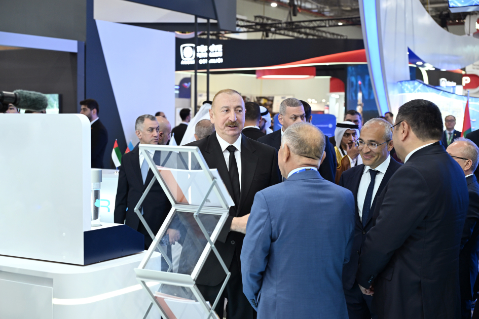President Ilham Aliyev attends official opening ceremony of 31st Baku Energy Forum (PHOTO/VIDEO)