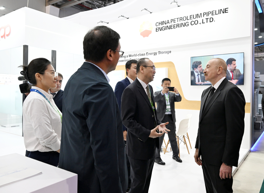 President Ilham Aliyev attends official opening ceremony of 31st Baku Energy Forum (PHOTO/VIDEO)