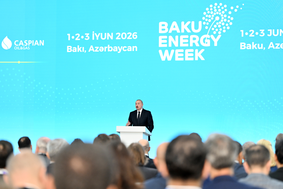 President Ilham Aliyev attends official opening ceremony of 31st Baku Energy Forum (PHOTO/VIDEO)