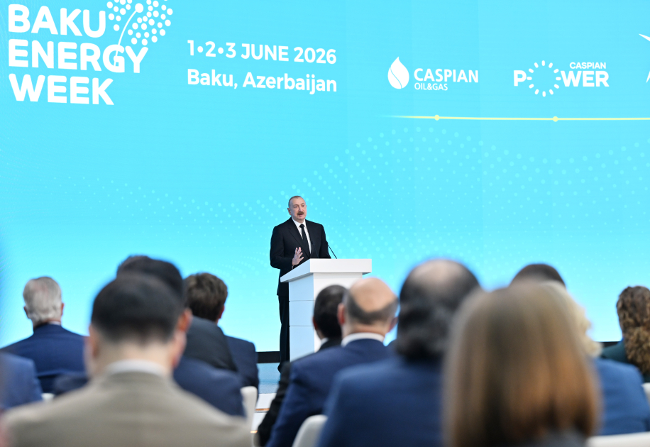 President Ilham Aliyev attends official opening ceremony of 31st Baku Energy Forum (PHOTO/VIDEO)