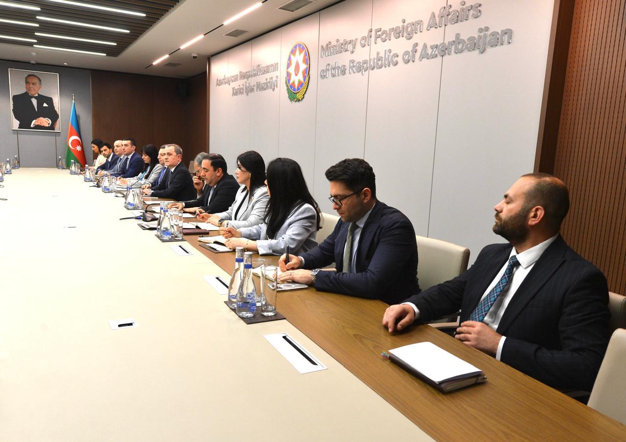 Azerbaijan’s FM, U.S. Assistant Secretary of State discuss energy security issues (PHOTO)