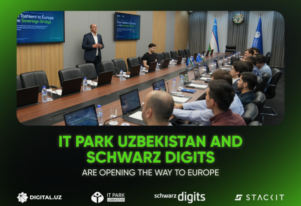 Uzbek IT companies explore european market expansion with Schwarz Digits, STACKIT