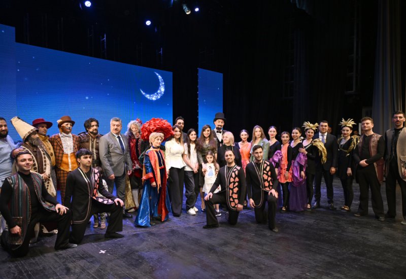 Leyla Aliyeva and Alena Aliyeva attend performance of "The Little Prince" based on same name at Azerbaijan State Academic Musical Theater (FOTO)