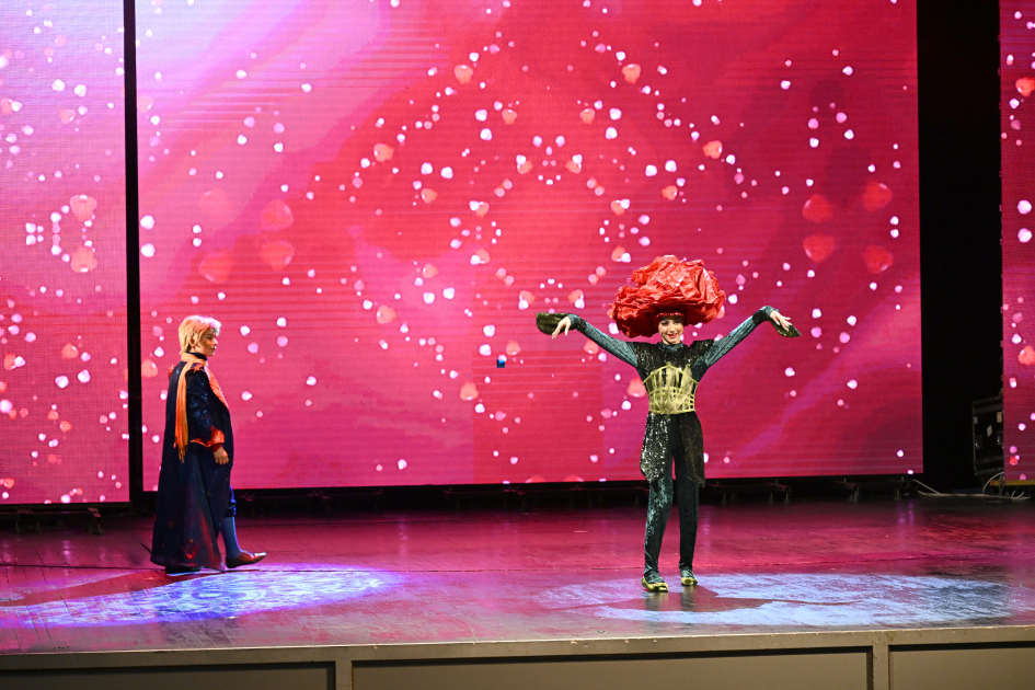 Leyla Aliyeva and Alena Aliyeva attend performance of "The Little Prince" based on same name at Azerbaijan State Academic Musical Theater (FOTO)