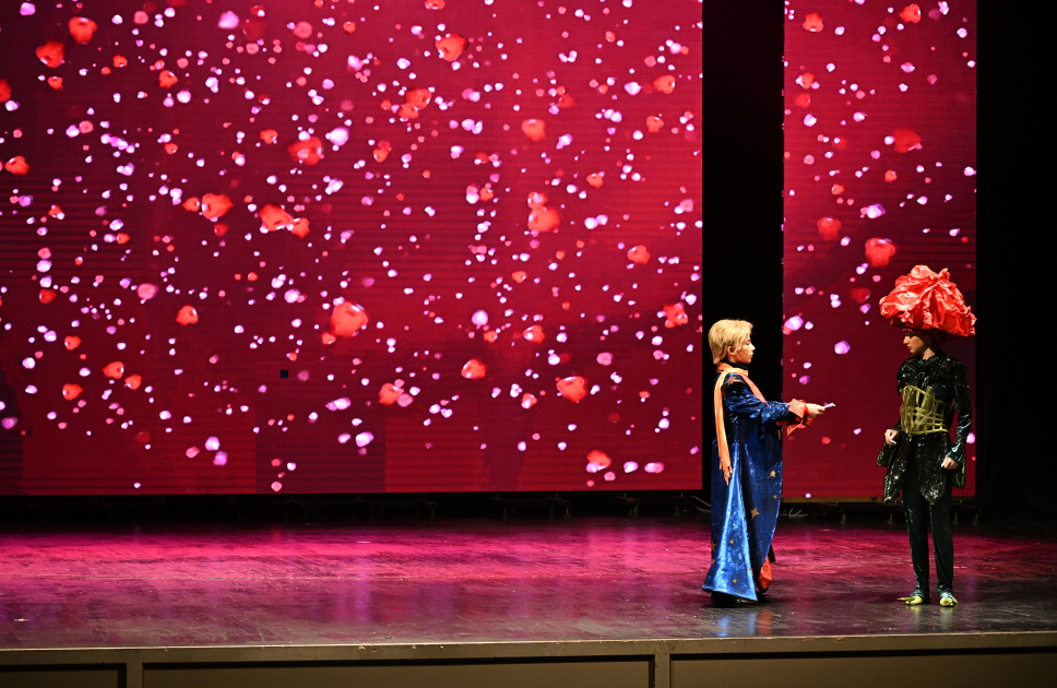 Leyla Aliyeva and Alena Aliyeva attend performance of "The Little Prince" based on same name at Azerbaijan State Academic Musical Theater (FOTO)