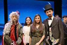 Leyla Aliyeva and Alena Aliyeva attend performance of "The Little Prince" based on same name at Azerbaijan State Academic Musical Theater (FOTO)
