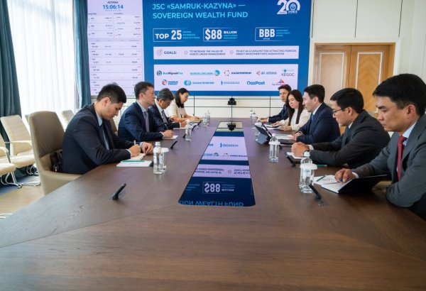 Kazakhstan, China's companies discuss expansion of investment cooperation