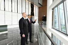 President Ilham Aliyev attends opening of new building of Central Bank (PHOTO/VIDEO)