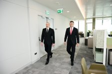 President Ilham Aliyev attends opening of new building of Central Bank (PHOTO/VIDEO)