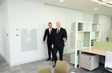 President Ilham Aliyev attends opening of new building of Central Bank (PHOTO/VIDEO)