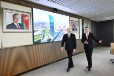 President Ilham Aliyev attends opening of new building of Central Bank (PHOTO/VIDEO)