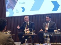 Baku hosts 2nd Caspian International Forum on "Transport, transit and logistics" (PHOTO)