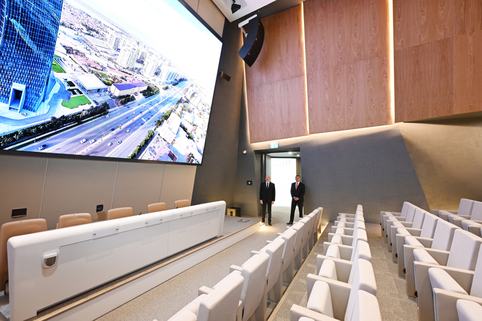 President Ilham Aliyev attends opening of new building of Central Bank (PHOTO/VIDEO)