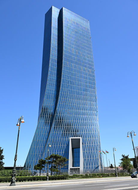 President Ilham Aliyev attends opening of new building of Central Bank (PHOTO/VIDEO)
