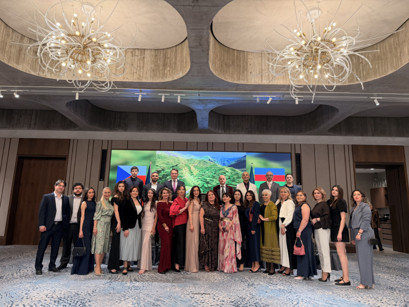 FCHAIN representatives participate in Azerbaijan Independence Day reception in Prague and hold high-level meetings with Czech political leaders (PHOTO)