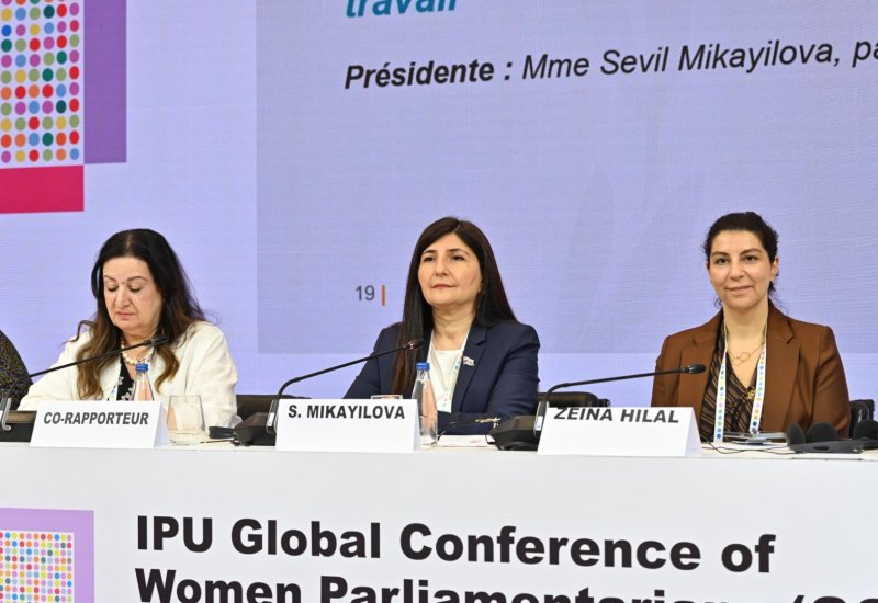 Azerbaijani MP Sevil Mikayilova at IPU event in Belgrade: Discriminatory laws around the world reinforce stereotypes about women’s role in society