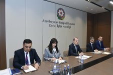 New Brazilian ambassador issues copy of credentials to Azerbaijani FM (PHOTO)