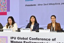 Azerbaijani MP Sevil Mikayilova at IPU event in Belgrade: Discriminatory laws around the world reinforce stereotypes about women’s role in society