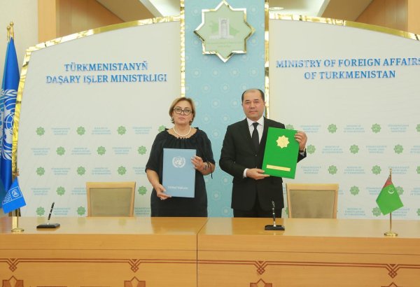 Turkmenistan, UNDP ink agreements on judicial digitalization, healthcare