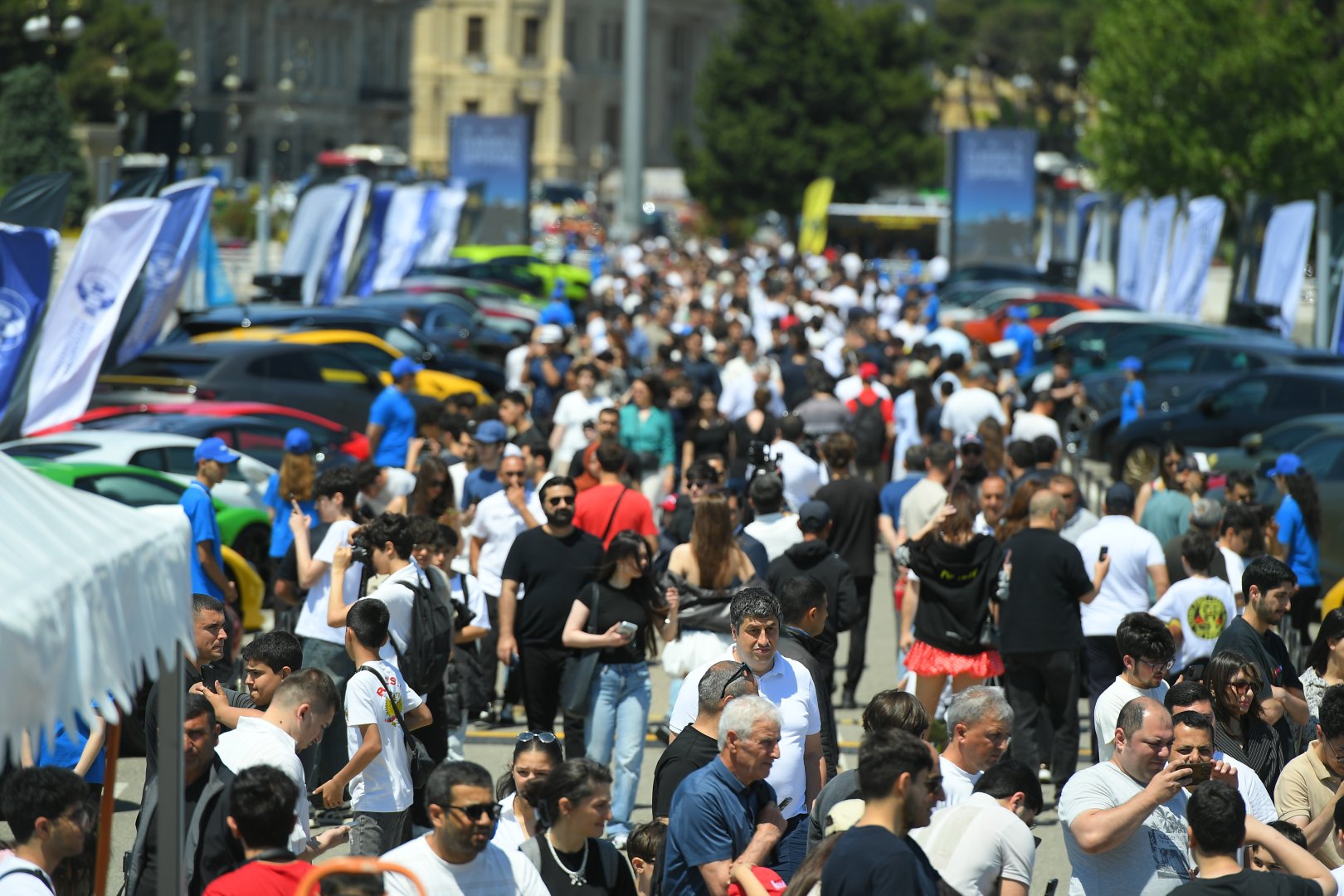 First day of classic and high-speed ​​car festival concludes in Baku (PHOTO/VIDEO)
