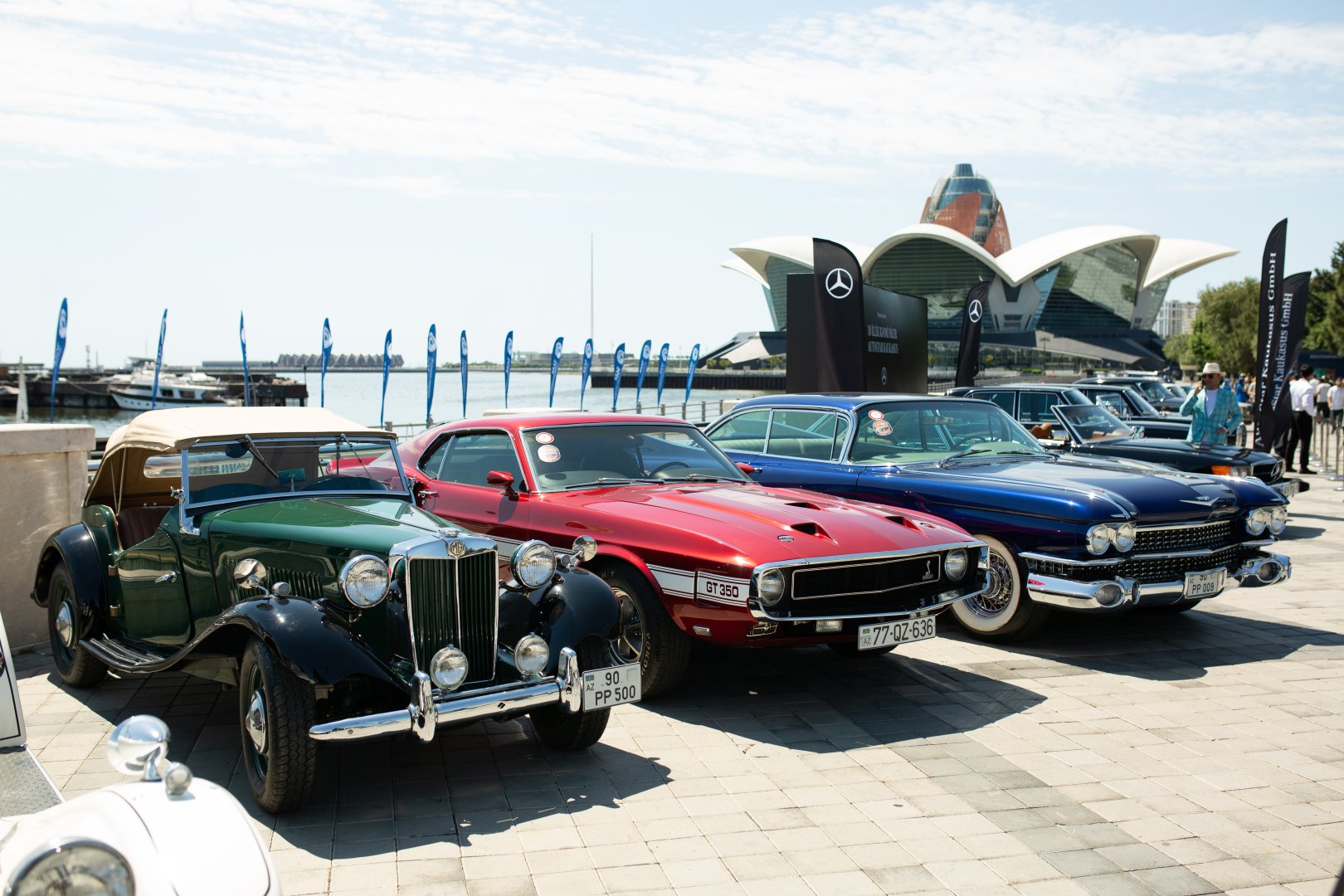 First day of classic and high-speed ​​car festival concludes in Baku (PHOTO/VIDEO)