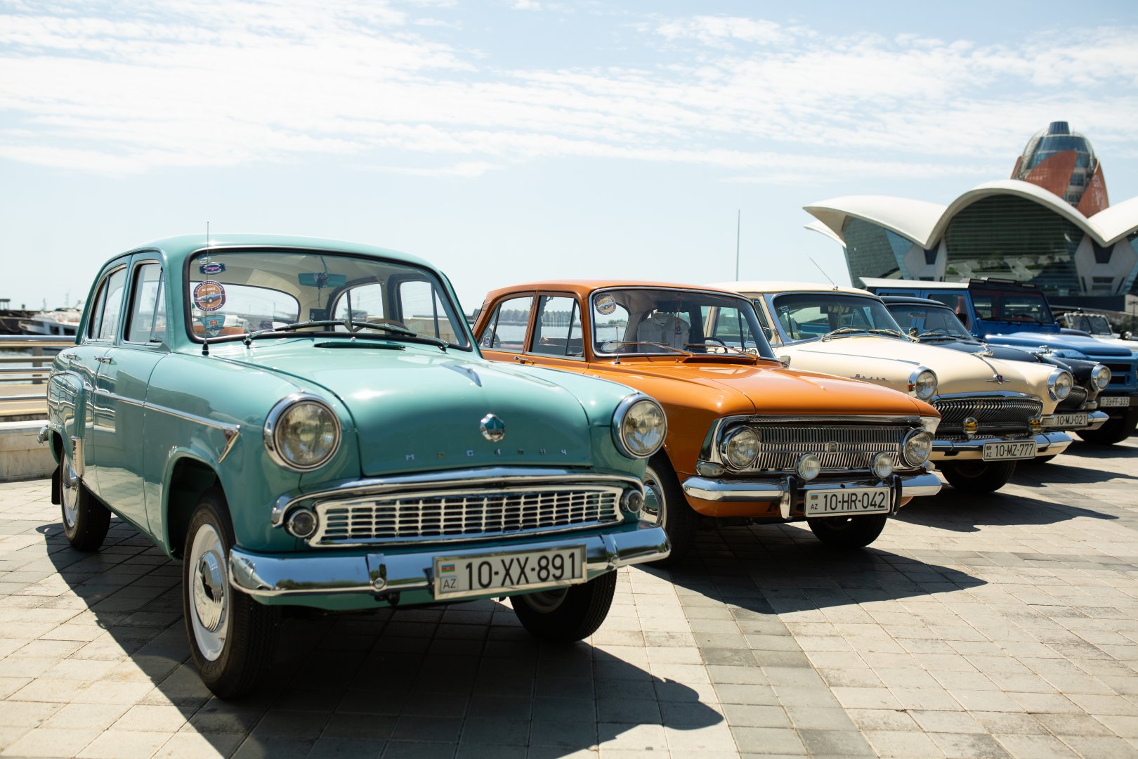 First day of classic and high-speed ​​car festival concludes in Baku (PHOTO/VIDEO)