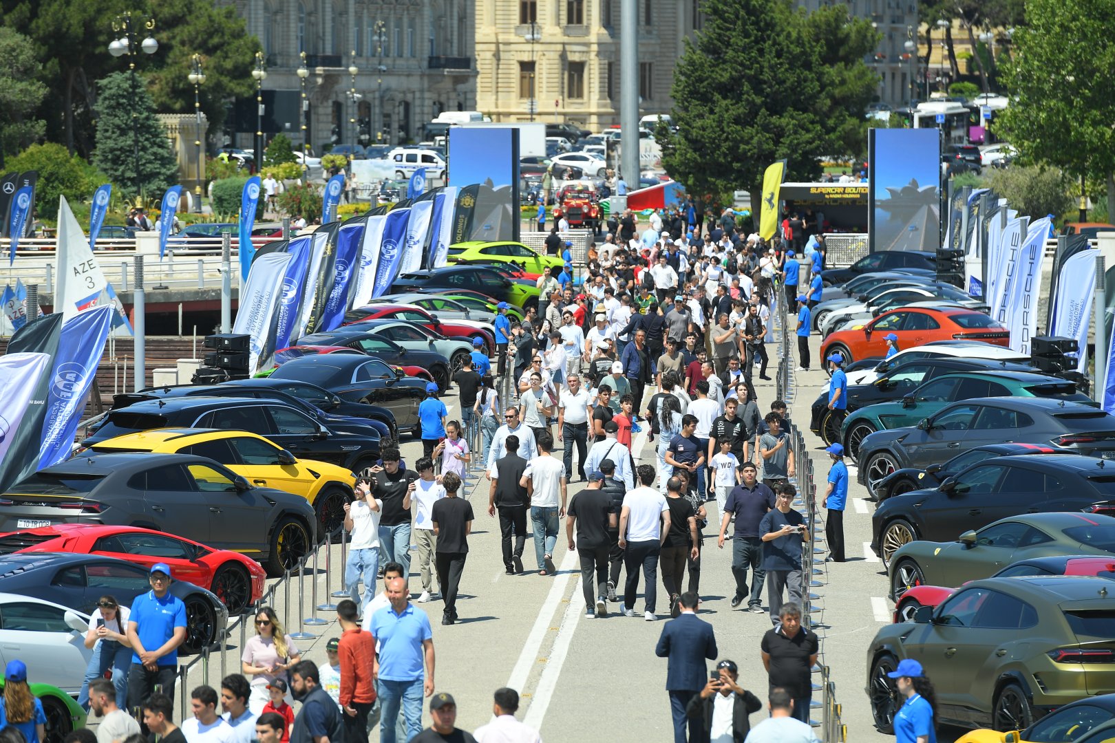 First day of classic and high-speed ​​car festival concludes in Baku (PHOTO/VIDEO)