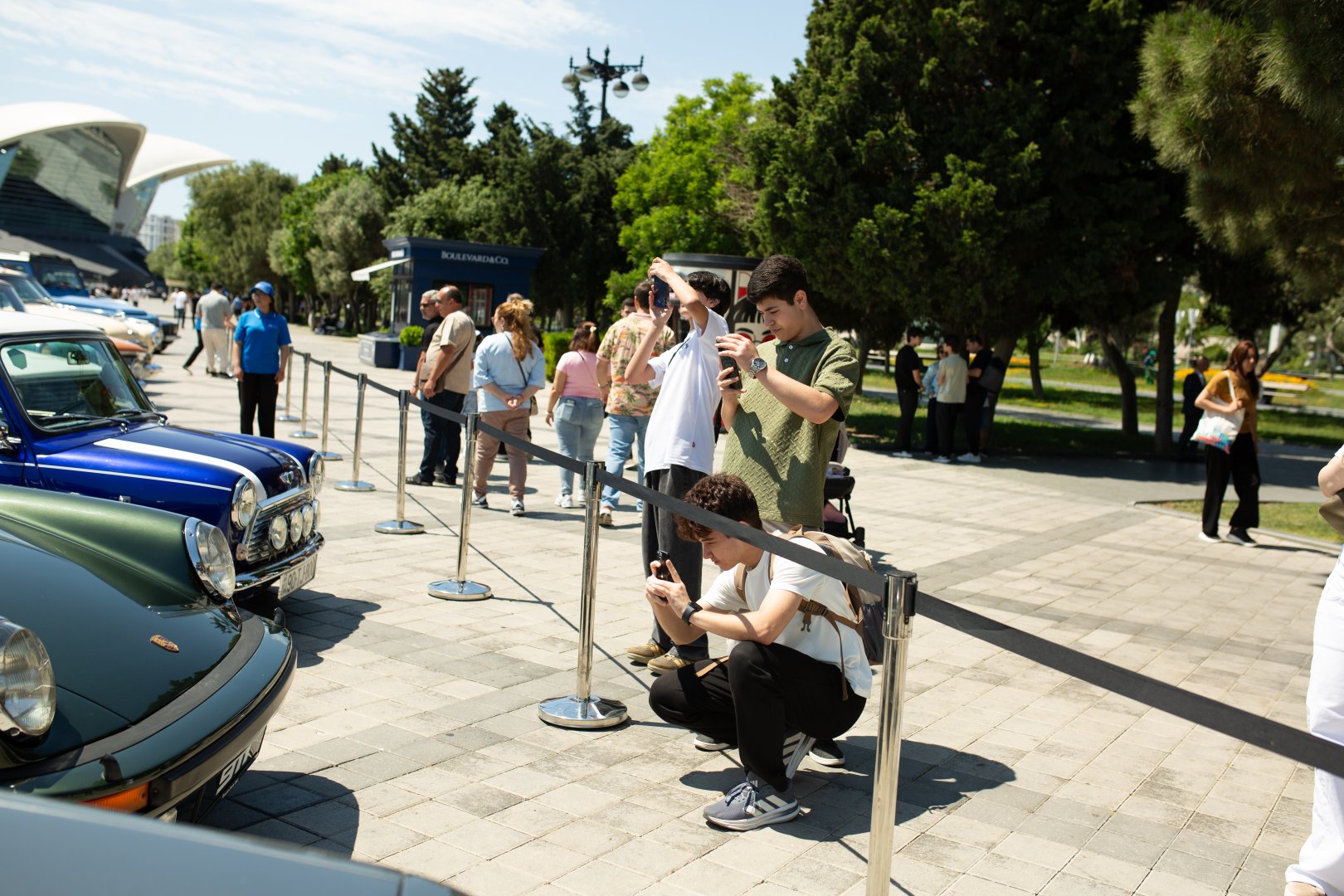 First day of classic and high-speed ​​car festival concludes in Baku (PHOTO/VIDEO)