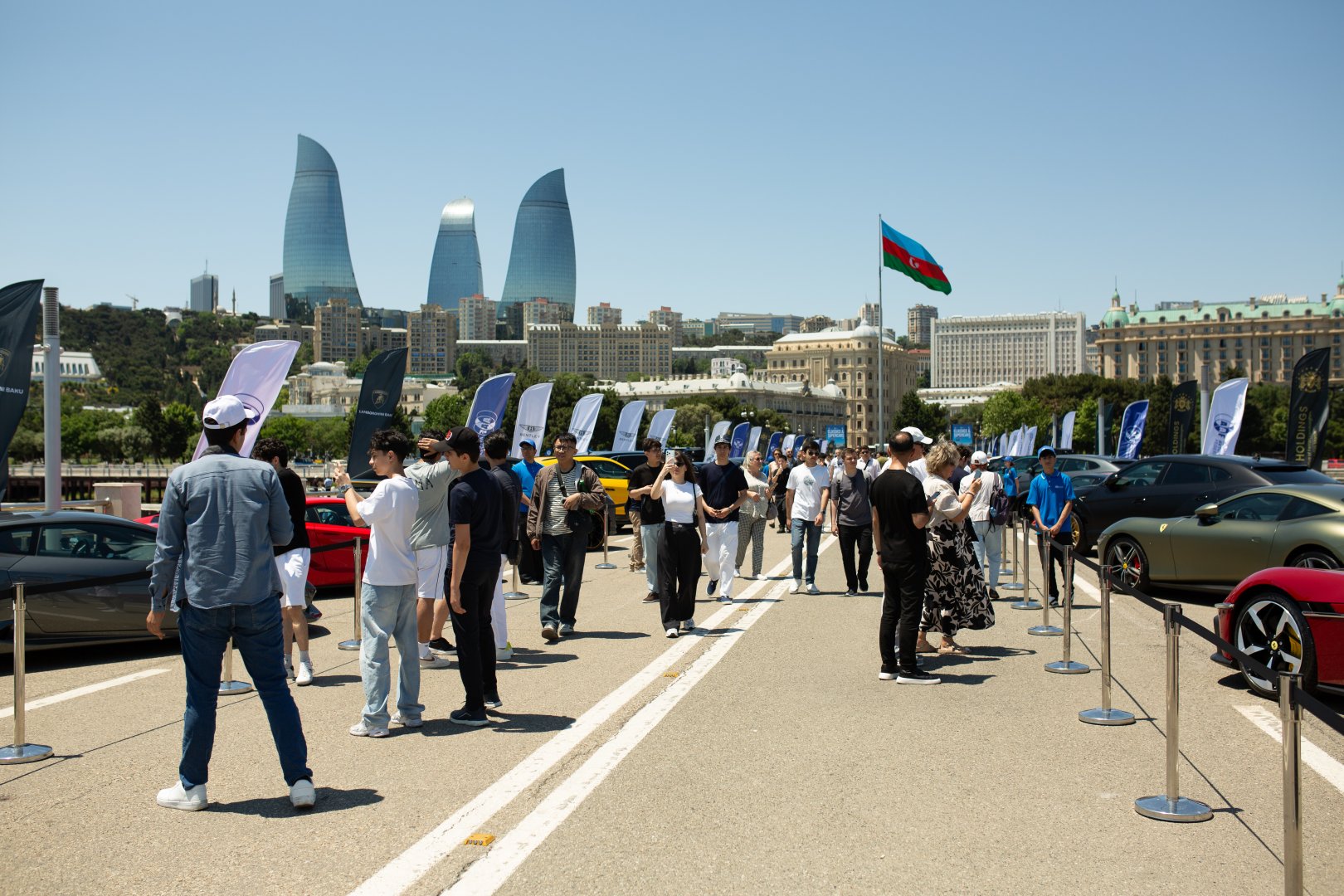 First day of classic and high-speed ​​car festival concludes in Baku (PHOTO/VIDEO)